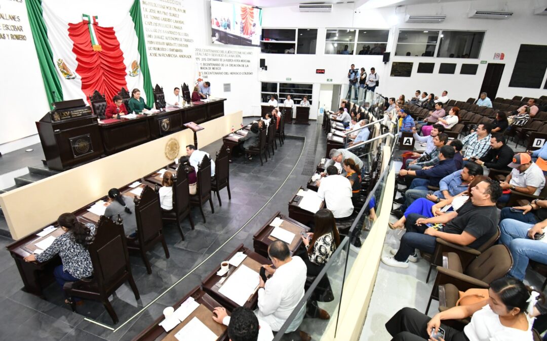 Da entrada Congreso a paquete de iniciativas del titular del Poder Ejecutivo del Estado