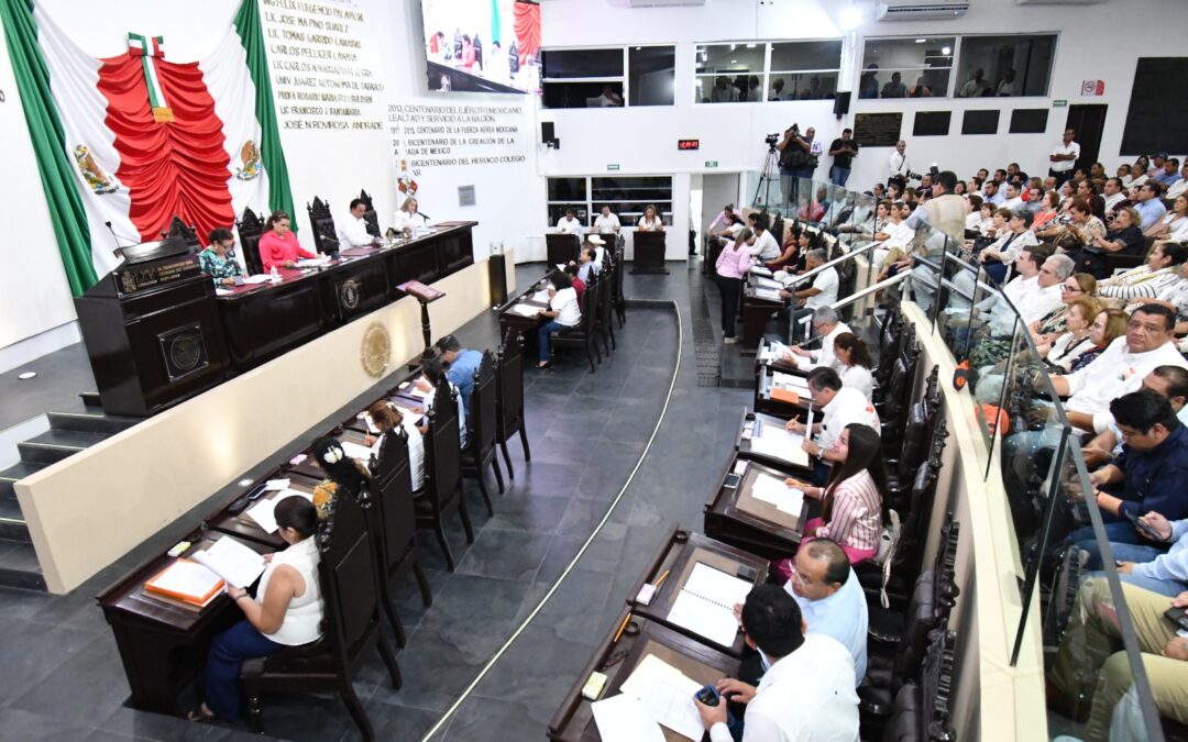 Avalan Acuerdo Parlamentario de conformación de Comisiones Ordinarias de la LXV Legislatura