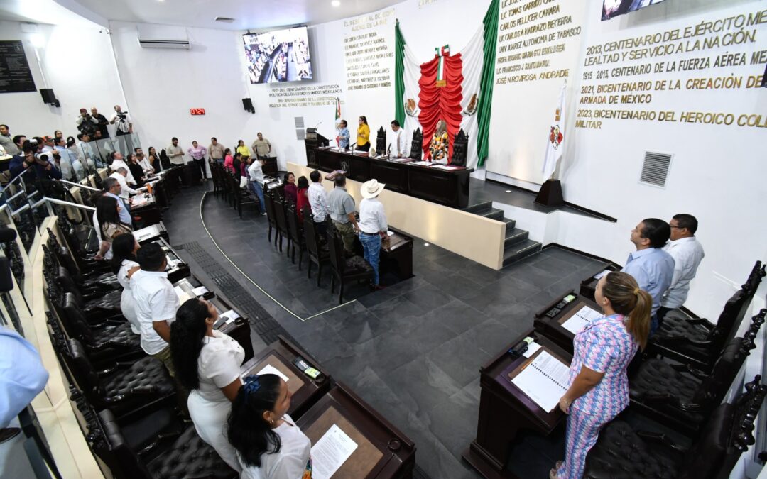 Tabasco se convierte en el primer estado en avalar la Minuta Constitucional en Materia de Guardia Nacional