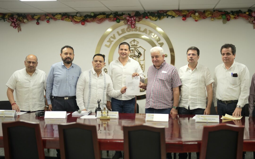 Da entrada LXV Legislatura a la Iniciativa relativa al Plan Estatal de Desarrollo 2024-2030