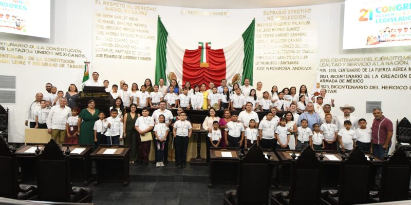 Se pronuncian niñas y niños legisladores por espacios de participación y respeto a sus derechos