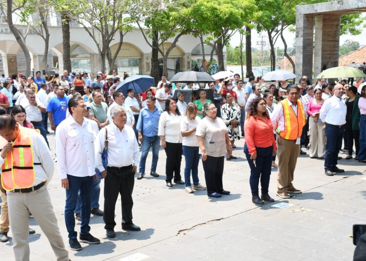 Participa LXV Legislatura en el Primer Simulacro Nacional 2026