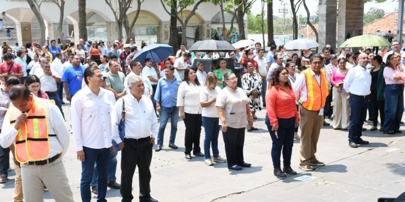 Participa LXV Legislatura en el Primer Simulacro Nacional 2026