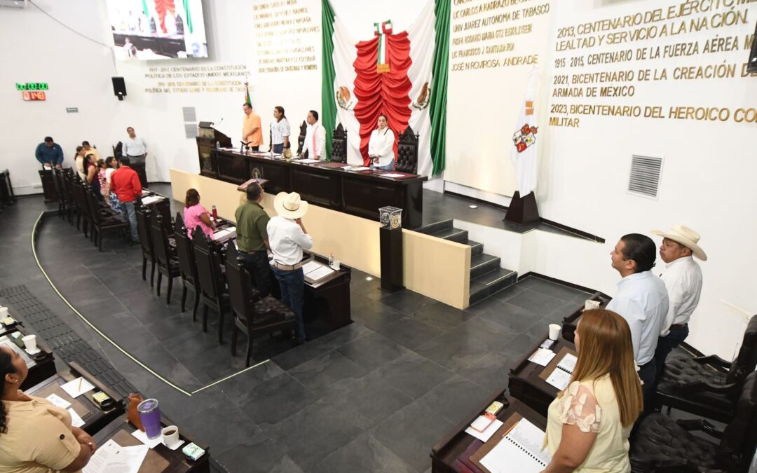 Respalda la LXV Legislatura acciones del Gobierno del Estado