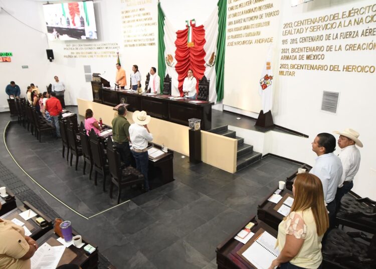 Respalda la LXV Legislatura acciones del Gobierno del Estado