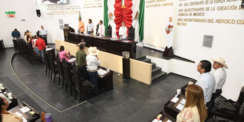 Respalda la LXV Legislatura acciones del Gobierno del Estado