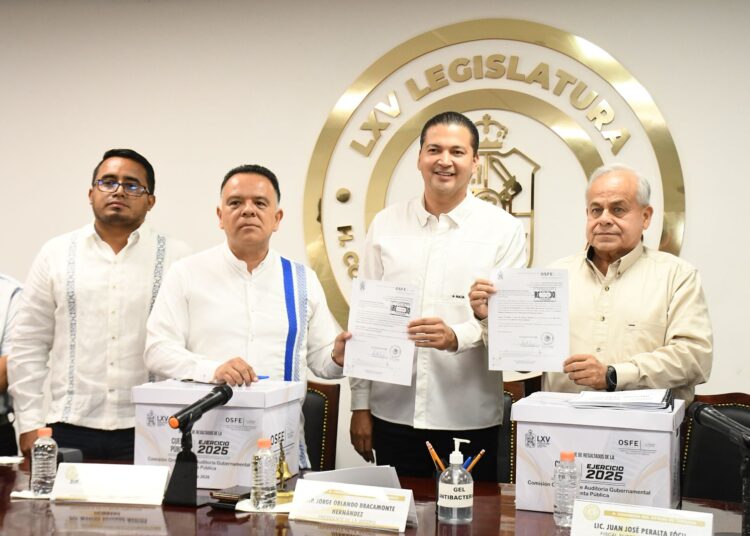 Recibe Congreso los Informes de Resultados de las Cuentas Públicas del ejercicio fiscal 2025
