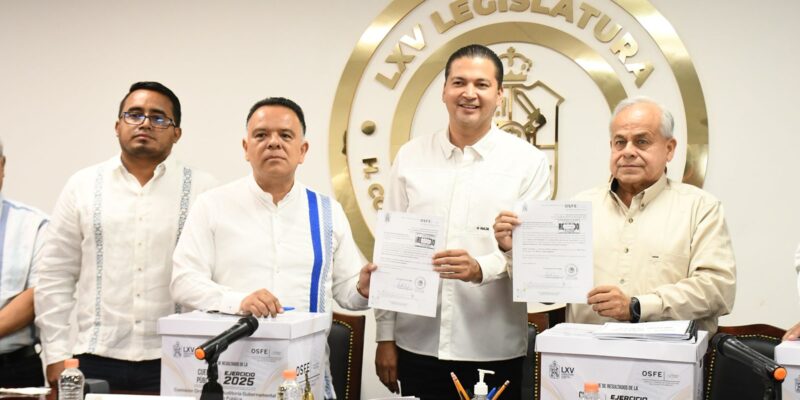 Recibe Congreso los Informes de Resultados de las Cuentas Públicas del ejercicio fiscal 2025