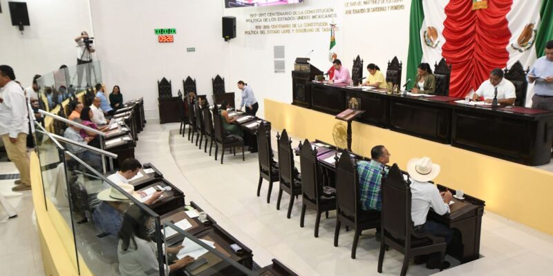 Continúan legisladores con su trabajo para mejorar el entorno de la población