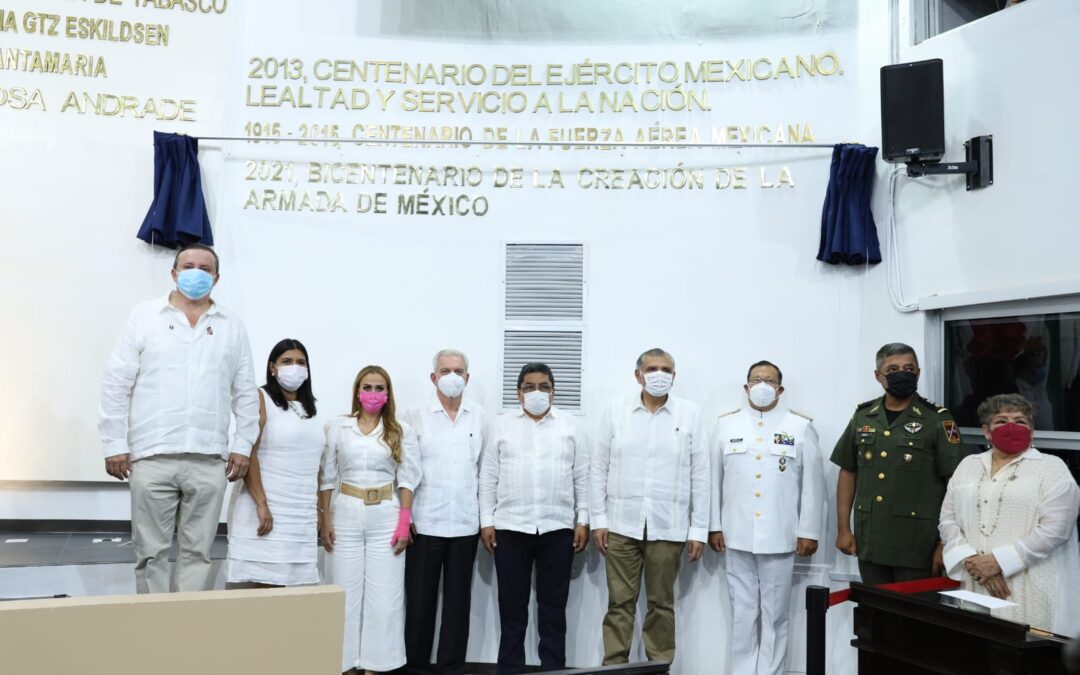 Rinde LXIII Legislatura homenaje permanente a la Armada de México