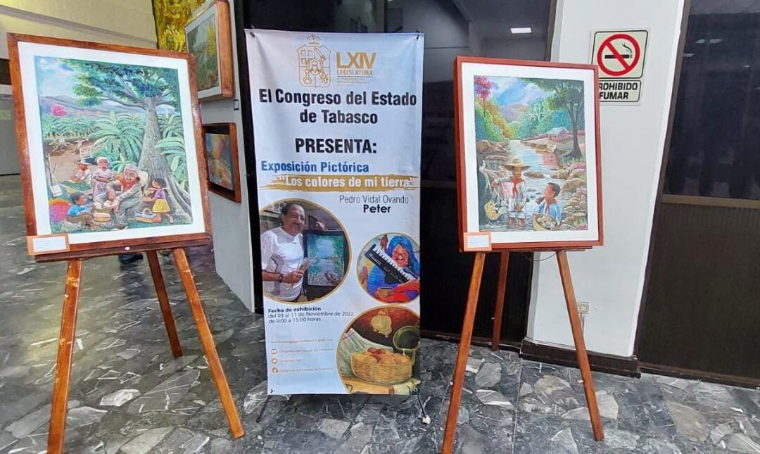 Será Congreso del Estado sede de la Exposición Pictórica “Los Colores de mi Tierra”