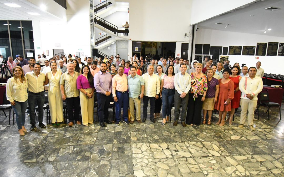 Presentan a integrantes de la LXIV Legislatura nueva distritación electoral del Estado de Tabasco