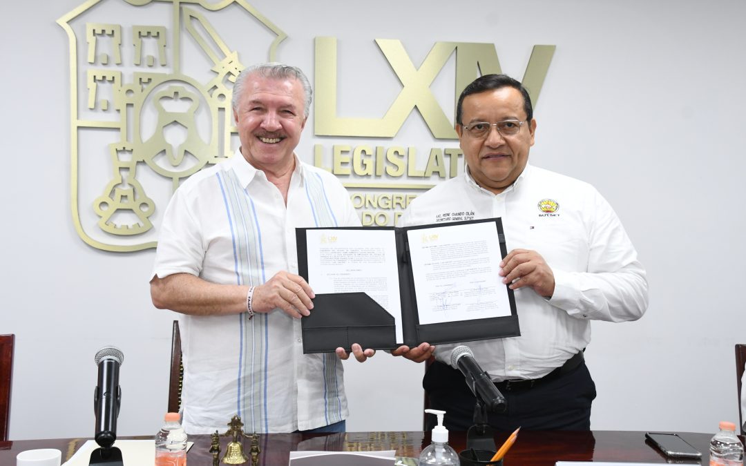Signa LXIV Legislatura convenio con Caja Solidaria de Empleados del Estado de Tabasco