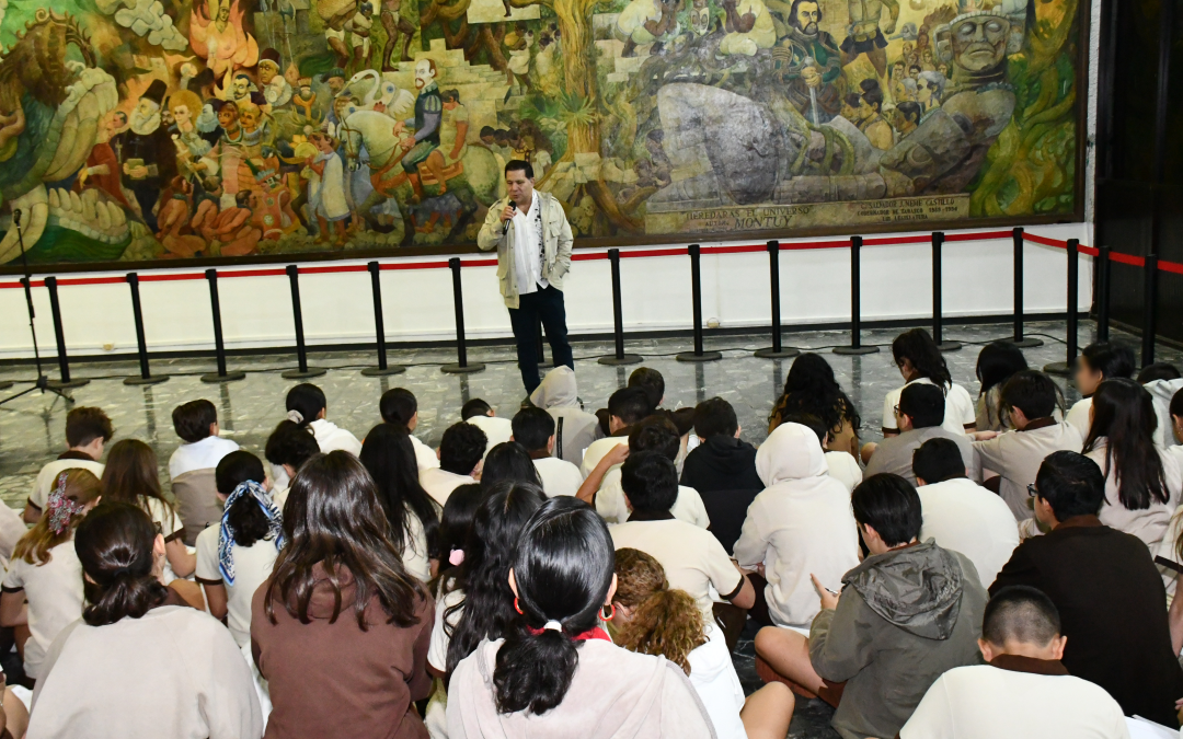 Alumnos del Colegio Arjí visitan Congreso de Tabasco
