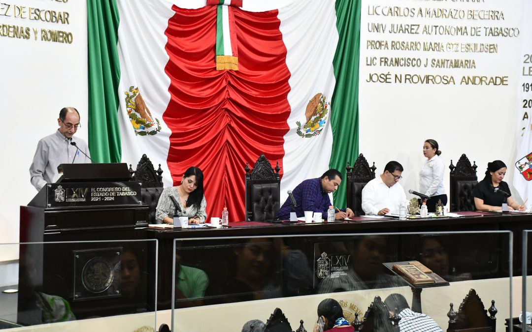 Se pronuncian legisladores por enriquecer marco jurídico de Tabasco