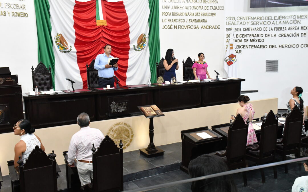 Expide LXIV Legislatura nueva Ley Orgánica del Poder Legislativo del Estado de Tabasco